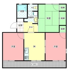 タウニィ鯉渕の物件間取画像